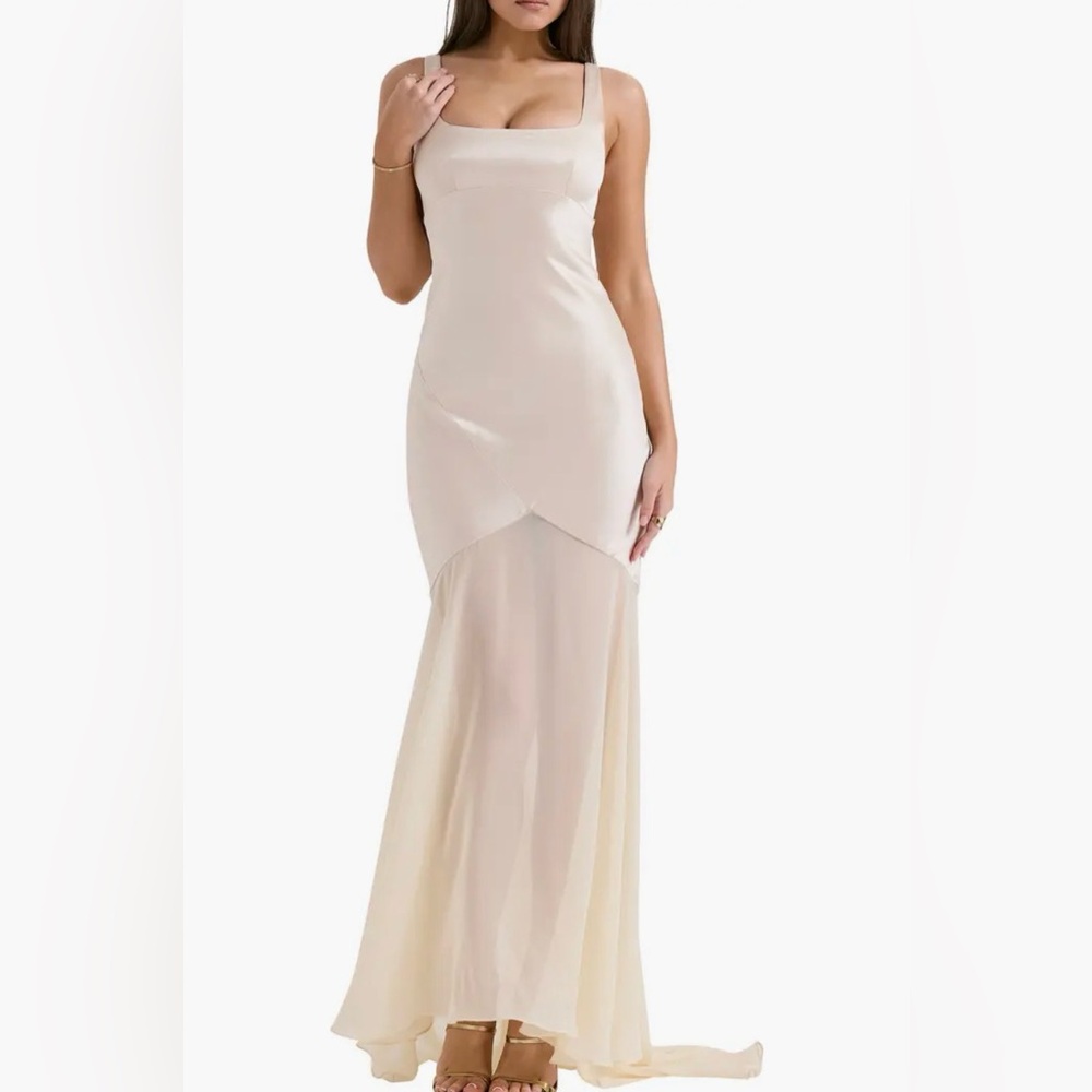 House of CB Elegant Cream Gown